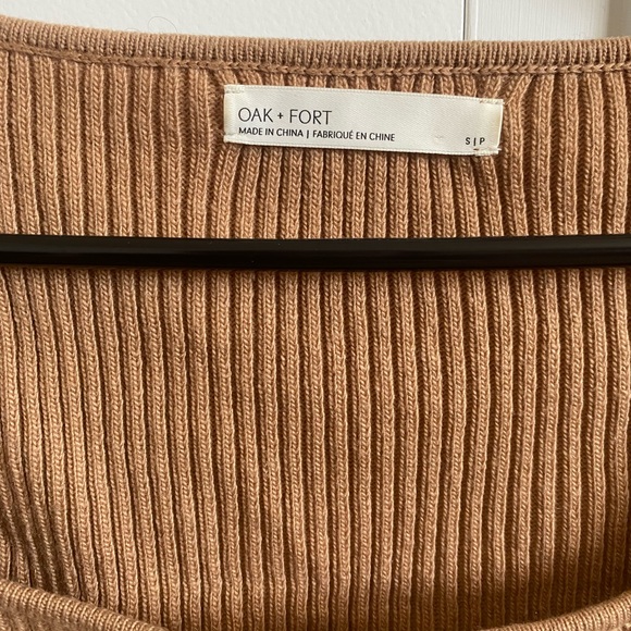 Oak + Fort Squareneck Sweater - Picture 3 of 5